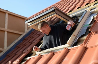 Pose de fenêtres de toit Velux à Lesches